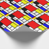MOSAIC長方形の正方形の色I +あなたのアイディア ラッピングペーパー (角)