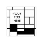 MOSAIC長方形の正方形の色I +あなたのアイディア ラバースタンプ (インプリント)