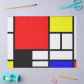 MOSAIC長方形の正方形の色I +あなたのアイディア 薄葉紙 (クラフト)