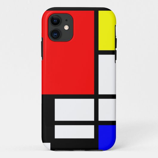 MOSAIC長方形の正方形の色I +あなたのアイディア Case-Mate iPhoneケース (裏面)