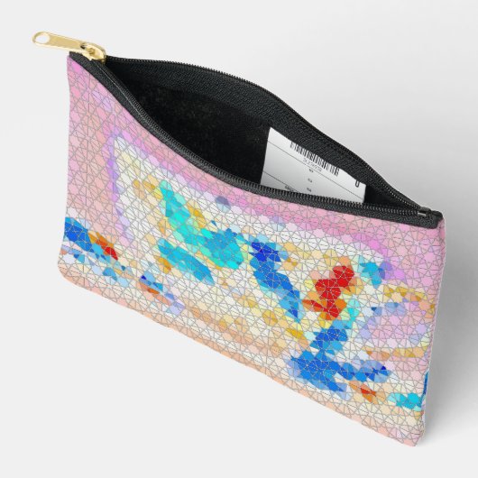 Mosaic アクセサリーポーチ (見開き)