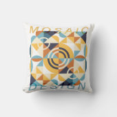 Mosaic Art Pattern クッション (正面)