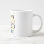 Mosaic Art Pattern ジャンボコーヒーマグカップ (右)