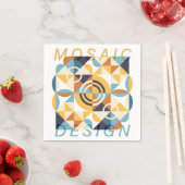 Mosaic Art Pattern スタンダードカクテルナプキン (インサイチュ)