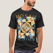 Mosaic Art Pattern Tシャツ (正面)