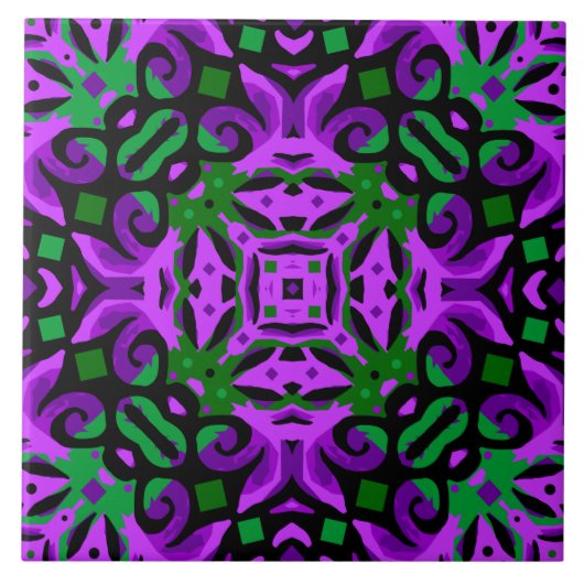 Mosaic Ceramic Tile タイル (正面)