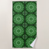 Mosaic Design ビーチタオル (正面)