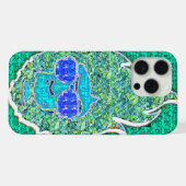 Mosaic Face Case iPhoneケース (裏面横)