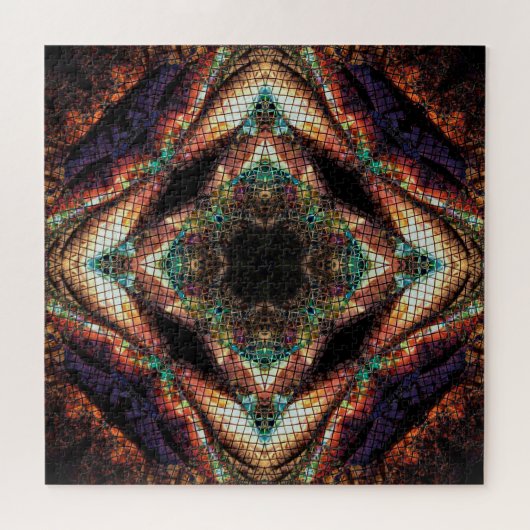 Mosaic Fire ジグソーパズル (横)