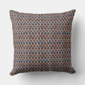 Mosaic Flow Abstract Geometric Pattern Design 1313 クッション (裏面)
