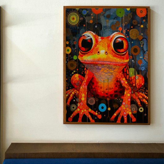 Mosaic Frog Decoupage 薄葉紙