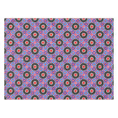 Mosaic Legacy: Andalusian Moroccan Zellige Art テーブルクロス (正面(横))