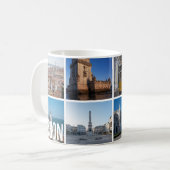 Mosaic Lisbonの写真,ポルトガル コーヒーマグカップ (正面左)