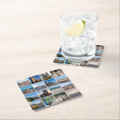 Mosaic Lisbonの写真，ポルトガル スクエアペーパーコースター (インサイチュ)