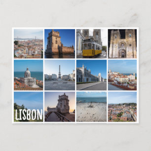 Mosaic Lisbonの写真,ポルトガル ポストカード