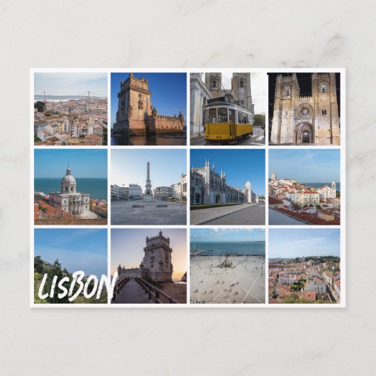 Mosaic Lisbonの写真,ポルトガル ポストカード (正面)