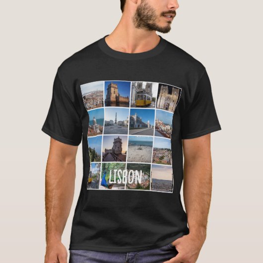 Mosaic Lisbonの写真,ポルトガル Tシャツ (正面)