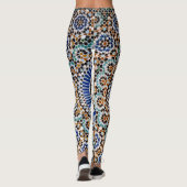 Mosaic Love - Power Yoga Leggings レギンス (裏面)