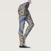 Mosaic Love - Power Yoga Leggings レギンス (右)