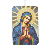 Mosaic Madonna カーエアーフレッシュナー (裏面)