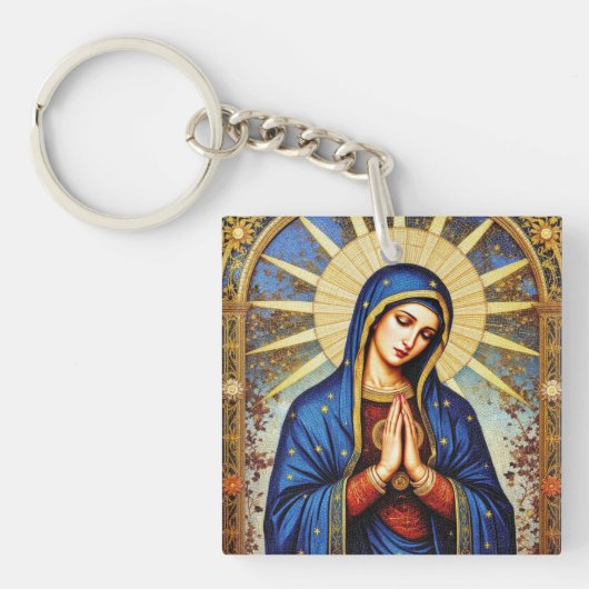 Mosaic Madonna キーホルダー (正面)