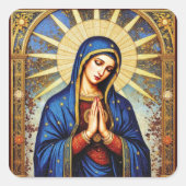 Mosaic Madonna スクエアシール (正面)