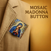 Mosaic Madonna 缶バッジ