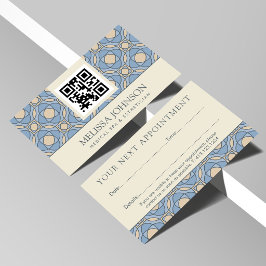 Mosaic Medical Spa Appointment Reminder Card 予約カード