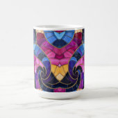 Mosaic Mug Fancy Coffee Mug モーフィングマグカップ (中央)