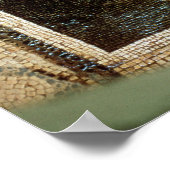 Mosaic of Dionysus riding a Leopard c.180 AD ポスター (角)