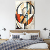 Mosaic of Time キャンバスプリント (インサイチュ (寝室))