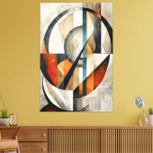 Mosaic of Time キャンバスプリント (インサイチュ (リビング))