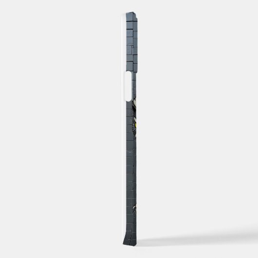 Mosaic Owl "Mind Genius" Phone Case iPhoneケース (右側面)