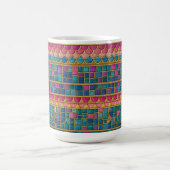 Mosaic pattern mug コーヒーマグカップ (中央)