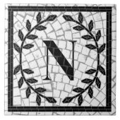 Mosaic Print Monogram タイル (正面)