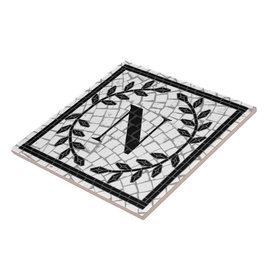 Mosaic Print Monogram タイル (側面)