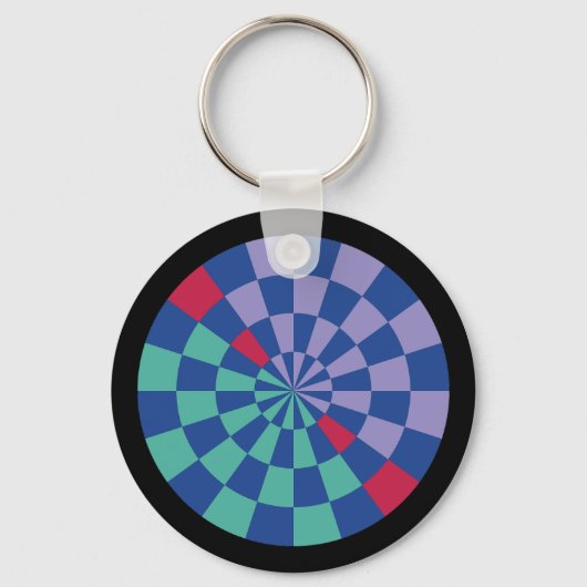 Mosaic Radiance (Circular) キーホルダー (正面)