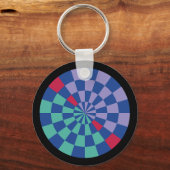 Mosaic Radiance (Circular) キーホルダー (正面)
