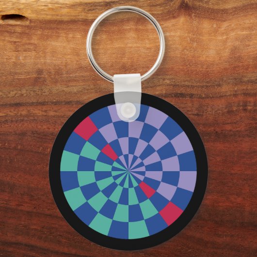 Mosaic Radiance (Circular) キーホルダー (正面)