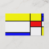 MOSAIC RECTANGLES squaresカラーII +あなたのアイディア 名刺 (裏面)