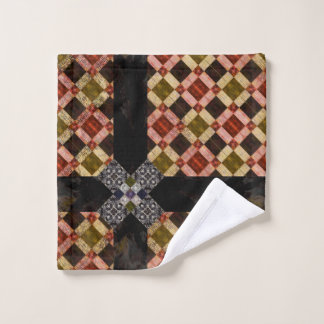 mosaic-red ウォッシュタオル