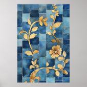 Mosaic reminiscent of traditional Moroccan styles, ポスター (正面)