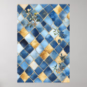 Mosaic reminiscent of traditional Moroccan styles, ポスター (正面)