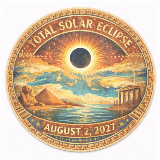 Mosaic Style 2027 Eclipse シール (正面)