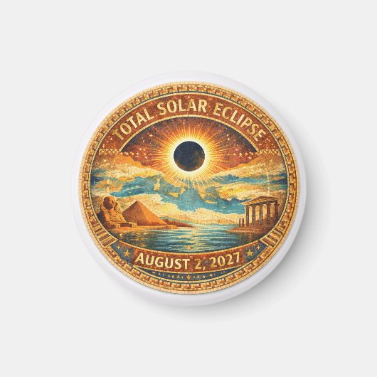 Mosaic Style 2027 Eclipse マグネット (正面)