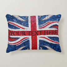 Mosaic Tile Effect of The United Kindoms Flag