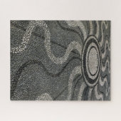 Mosaic Vernazza, Cinque Terre Italy ジグソーパズル (横)