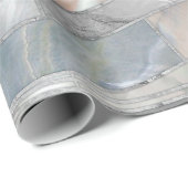 Mosaic Waves Art - Just Pearl ラッピングペーパー (ロールコーナー)