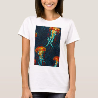 Mosaik-Quallen Tシャツ