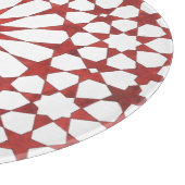 Mosaïque andalouse rouge ALHAMBRA カッティングボード (角)